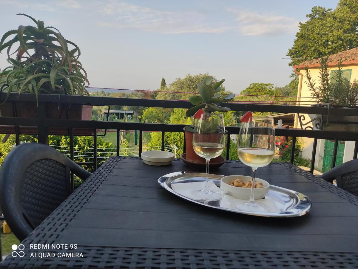 Апартаменты Holiday House I Colli Pisani Капанноли Экстерьер фото